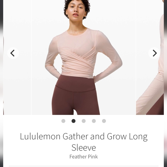 Lululemon Gather and Grow Top Size 8 - Picture 7 of 13